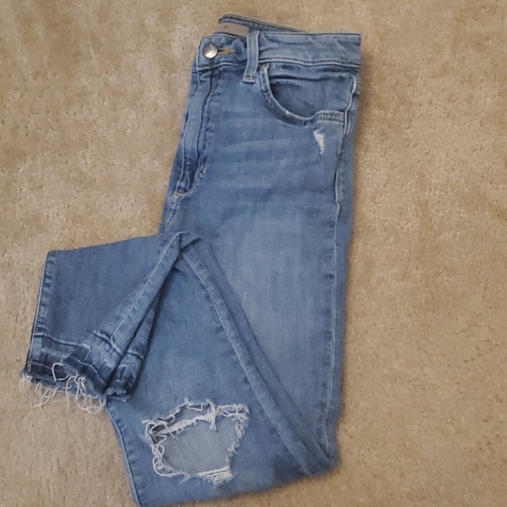 Joe's Jeans- distressed skinny jean - Picture 3 of 10